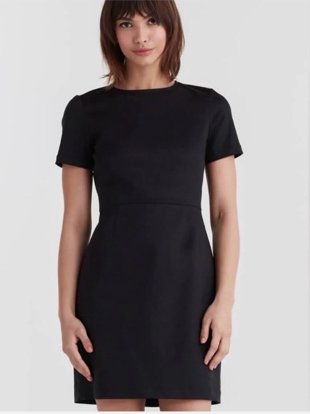 Vetta Capsule Sheath Dress Washed Black NWT Size Medium
